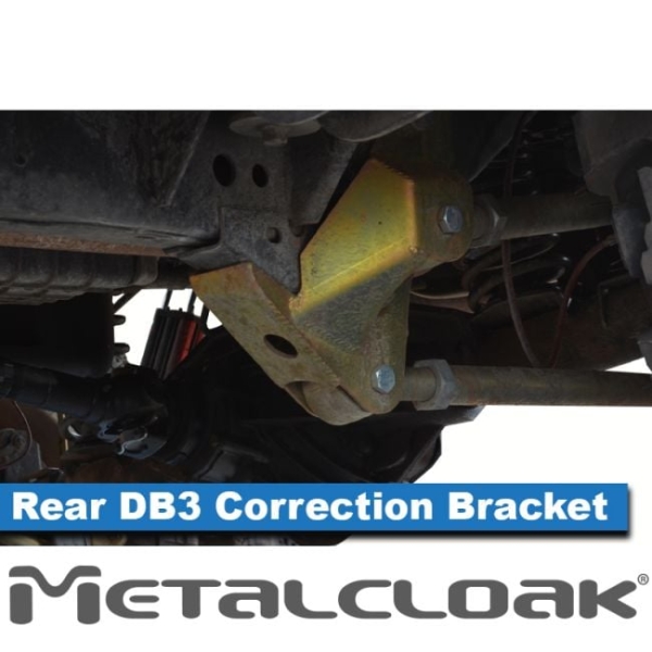 MetalCloak DB3 Hinterachs-Längslenker-Geometrie-Korrekturhalter Jeep Wrangler JK & JL