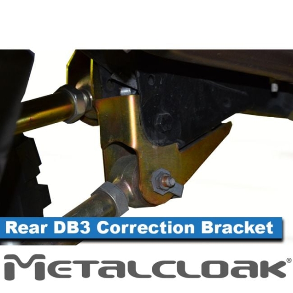 MetalCloak DB3 Hinterachs-Längslenker-Geometrie-Korrekturhalter Jeep Wrangler JK & JL