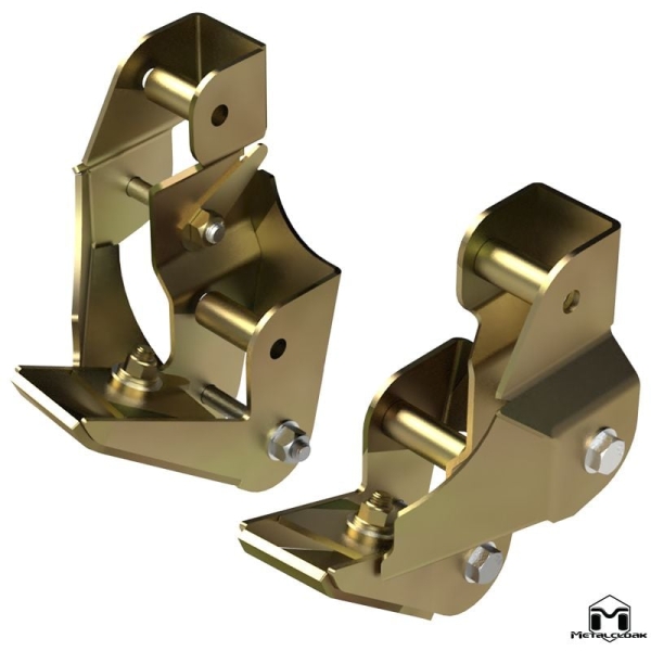 MetalCloak DB3 Hinterachs-Längslenker-Geometrie-Korrekturhalter Jeep Wrangler JK & JL