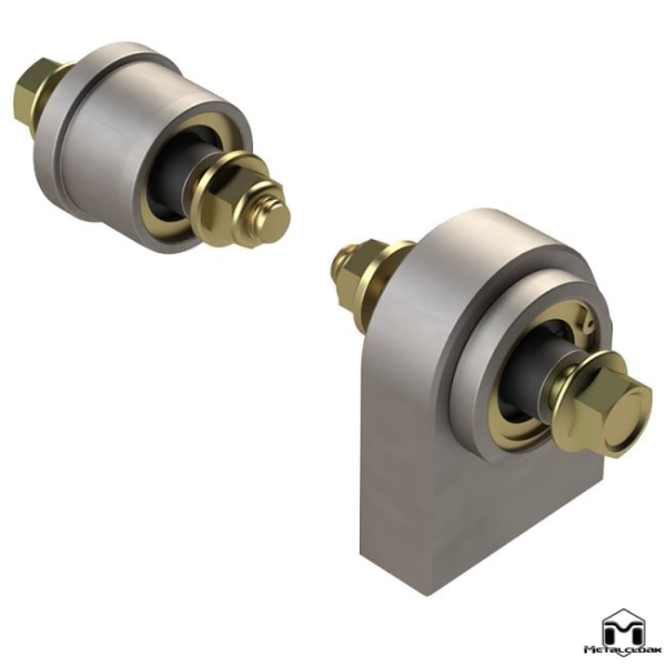 MetalCloak Duroflex Vorderachs-Buchsen- und Einschweißhalter-Kit für Jeep Wrangler TJ/LJ