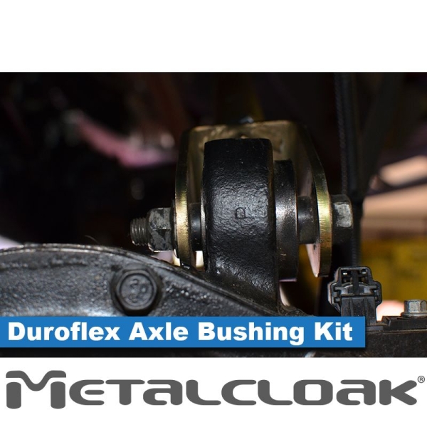 MetalCloak Längslenkeraufnahme + Duraflex Bushing JK Vorne