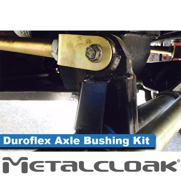 MetalCloak Längslenkeraufnahme + Duraflex Bushing JK Vorne