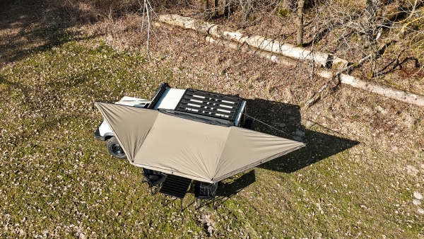 Rhino Rack Batwing 180 freitragende Markise inkl. Halter