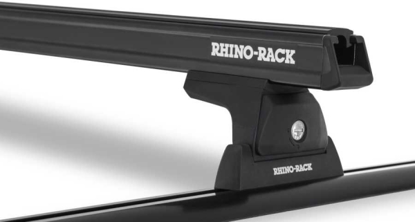 Rhino Rack HD Querträger 1250mm schwarz, (2) inkl. RLT600 (4) und Muttern für RSI 50-10JA9400 10JA9400