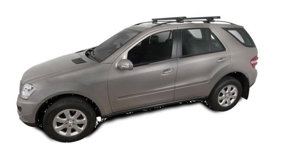 Rhino Rack HD Querträger 1375mm, (2) schwarz, inkl. Fusskit CXB 50-10JA0629 10JA0629 