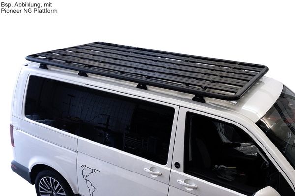 Rhino Rack Pioneer 6 Plattform 2700x1472 VW Bus T5/T6, inkl. RLT600, f. Fixpunkte 50-10JT01027