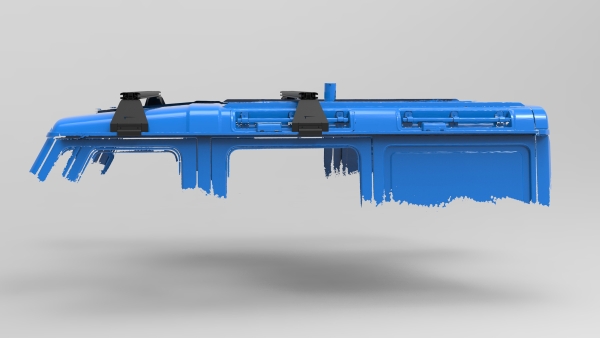 Rhino Rack Reconn Bar 1500mm (2) Ineos Grenadier inkl. Fußkits für Regenrinne 50-10JA9306 