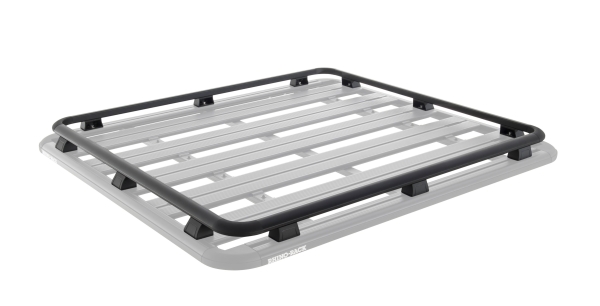 Rhino Rack Reling komplett, für Pioneer Plattform 42/44102, 1928x1236mm, schwarz 50-1243182B