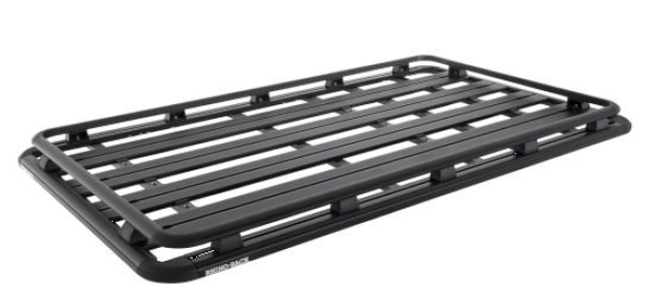 Rhino Rack Reling komplett für Pioneer Plattform 42107B (2128x1236) Alu schwarz 50-1243187B 