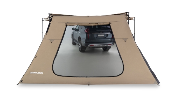 Rhino Rack Seitenteil (1) für Batwing Markise, mit großer Öffnung