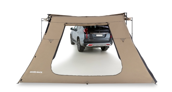 Rhino Rack Seitenteil (1) für Batwing Markise, mit großer Öffnung