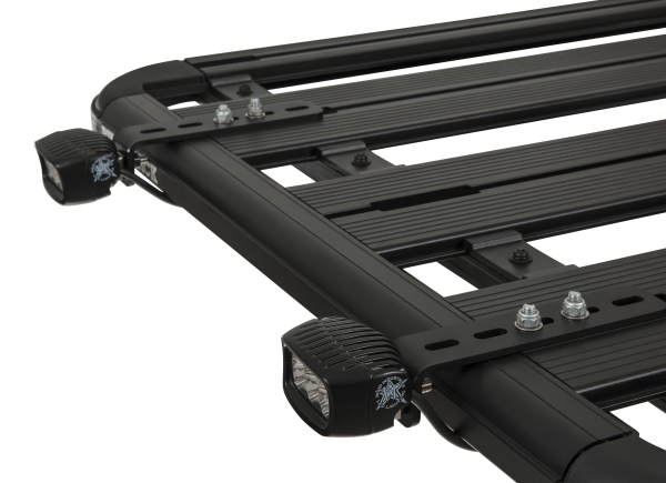 Rhino Rack SI Arbeitscheinwerfer Halter für Pioneer Aluminium Plattformen (Paar) 50-1643202 