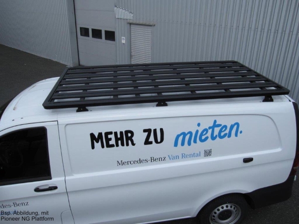 RhinoRack Pioneer 6 Plattform 2700x1472 Vito extralang (5370mm), mit RLT600 50-10JT01029