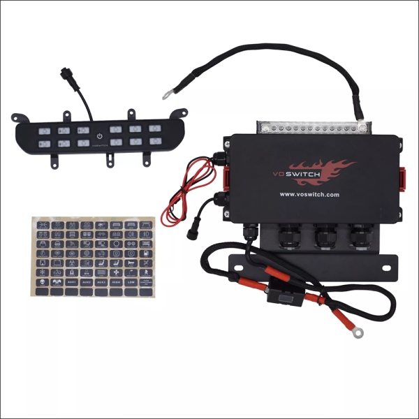 Schalterpanel Komplettset vierfarbige Hintergrundbeleuchtung Jeep JL JT  JL120 