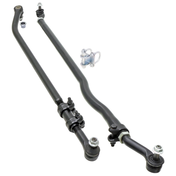 Verstärkte Spur + Schubstange Jeep Wrangler JK incl.Kugelköpfe High Steer Currie