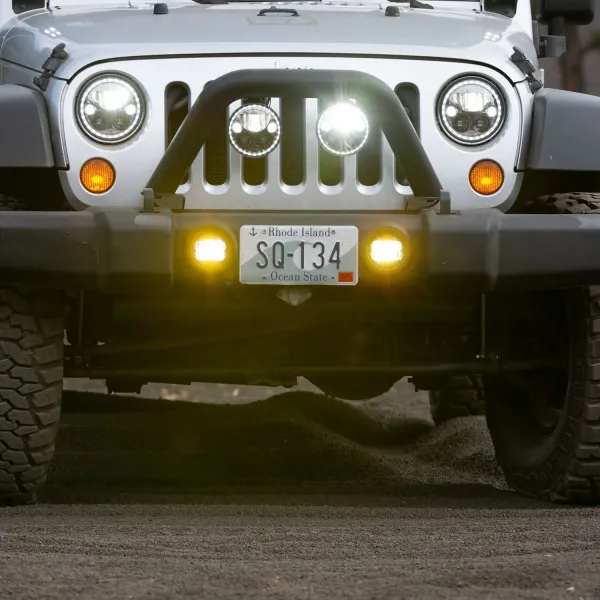 Vision X CR-3 LED Hybrid Scheinwerfer Kit Jeep Wrangler JK JL & Gladiator JT XIL-OEJEEP1CR3H
