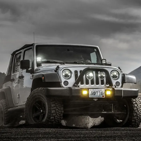 Vision X CR-4 LED Nebelscheinwerfer Kit Jeep Wrangler JK/JL & Gladiator JT – XIL-OEJEEP1CR4