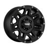 1 Reifen und Alu Felge AX 9 x 17 ET +18 schwarz ATX Series Wheel Jeep Wrangler JL AX200 KMC IRON BLACK m. Reifen 315/70R17 BFG K