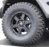 1X ALUFELGE W-TEC ALL TERRAIN 8,5X18 ET35 PASSEND FÜR JEEP WRANGLER JL (2018-) + 4XE