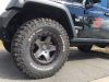Alu Felge AX schwarz ATX Series Wheel 8,5 x 17 ET +10 Jeep Wrangler JK ab BJ 07 / 4 Stück AX19478550610