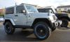 Alu Felge Alcoa Design 9 x 17 ET+16 schwarz Jeep Wrangler JK TÜV 5 Stueck