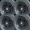 4 Reifen und Alu Felge Atlanta schwarz 8,5x17 ET+10 Jeep Wrangler JK 4Stck. TÜV 285-700R17 S/T MAXX