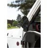 Außenspiegel Trail Set unbeheizt schwarz rund Jeep Wrangler JL 18- Rugged Ridge 11025.25 Trail Mirror, Round, Pair; 18- Jeep Wra