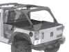 Duster Laderaumabdeckungverlängerung Jeep Wrangler JK 07- 4-Türer Black Diamond, Bestop 90034-35