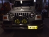 JW Speaker LED Scheinwerfer im Jeep wranger JK eingebaut