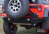 Heckstoßstange Brawler mit Ersatzradhalterung breite Version Jeep Wrangler JK 07-18 Poison Spyder PS1762050-DL Rear Bumper