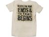 Jeep Shirt T-Shirt Jeep® Logo Road Ends Tee Shirt in Tan