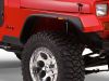 Kotflügelverbreiterung Set 4-teilig Bushwacker Flat Fender Style 15,5cm Jeep Wrangler YJ 87-95