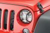 Lampenschutzgitter Schutzgitter Blinker Set texturiert Elite Jeep Wrangler JK 07-18 Rugged Ridge 11230.12 Elite Headlight Euro G