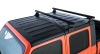 RHINO RACK HEAVY DUTY (2) 1500mm schwarz Backbone + RLT600 Jeep Gladiator JT 20- 50-10JC00299