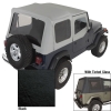 Softtop Ersatz Softtop Schwarz mit getönten Scheiben Jeep Wrangler YJ 88-95 Rugged Ridge 13702.15 S-Top Door Skins Blk Tinted Wi