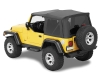 Softtop Jeep Wrangler TJ 97-06 Supertop NX ohne Türen Black Denim Bestop 54720-15