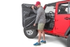 Stautasche Aufbewahrung Set für Türe Jeep CJ 76-86 Wrangler YJ TJ JK JL 87- MasterTop 13110001 Hard Door Storage Bag for 76-18 J