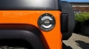 Tankdeckel Blende Alu gebürstet schwarz Jeep Wrangler JK 07- DRAKE