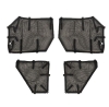 Tube Door Cover Set schwarz Jeep Wrangler JK 07-18 4-Türer Rugged Ridge 13579.58 Fortis Tube Door Covers, Full Set, Blk, 07-18 J
