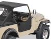 Türen Halbtüren-Set Black Crush - Jeep CJ7 81 - 86, Wrangler YJ 87 - 95