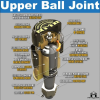 Achsschenkelbolzenkit HD Metalcloak Wrangler TJ, YJ, XJ, MJ & ZJ