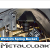 Federaufnahme TJ hinten am Rahmen Metalcloak MC7109