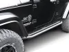 Flankenschutz Jeep Wrangler JK Unlimited 4-Türer Rock Rails schwarz matt strukturiert 