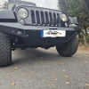 Frontstoßstange Stoßstange Bumper NSR Jeep Wrangler JK 2007 - 18 Jeep JK NSR Premium Euro Sport Stahl
