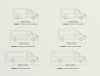 Mercedes-Benz Sprinter (L1H1 / 144\\- SWB / Standard Dach) (2006 - Heute) Slimpro Dachträger Kit - von Front Runner