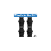 MetalCloak DuroSpring Federwegs-Anschlagpuffer Set für Jeep Wrangler TJ / LJ