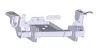 Montagerahmen Nissan Navara D23 / Renault Alaskan für Serie 22 Pflug