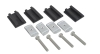 Rhino Rack Montage Kit für Rhino Kajak Träger 580/581  50-13HD-FK2