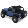 Trektop Halftop Black Diamond Jeep JL 4-Türer 53902-35