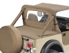 Überrollbügelpolster Tan Jeep CJ5 80 - 83 Bestop 80007-04